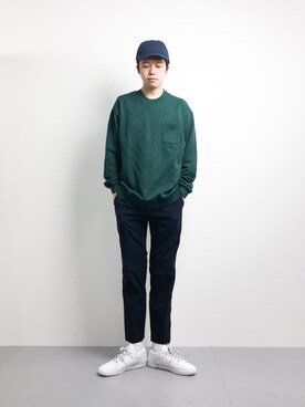 「TONE SELECT GOODS（トーンセレクトグッズ）のアイテム」を使った、まっこいさん（メンズ・176cm）の冬コーディネート