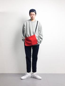 「TONE SELECT GOODS（トーンセレクトグッズ）のアイテム」を使った、まっこいさん（メンズ・176cm）の冬コーディネート