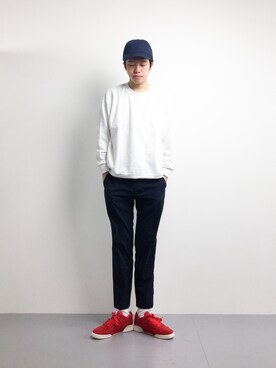 「TONE SELECT GOODS（トーンセレクトグッズ）のアイテム」を使った、まっこいさん（メンズ・176cm）の冬コーディネート