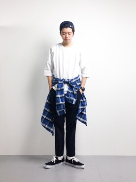 「TONE SELECT GOODS（トーンセレクトグッズ）のアイテム」を使った、まっこいさん（メンズ・176cm）の冬コーディネート
