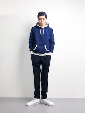 「TONE SELECT GOODS（トーンセレクトグッズ）のアイテム」を使った、まっこいさん（メンズ・176cm）の冬コーディネート