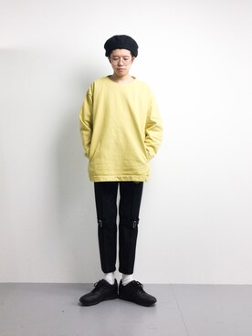 まっこいさん（メンズ・176cm）の冬コーディネート