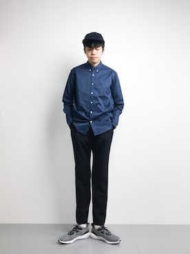 まっこいさん（メンズ・176cm）の冬コーディネート