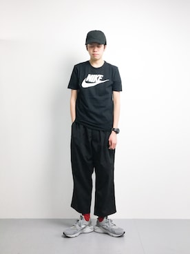 「WEGO（ウィゴー）のアイテム（レッグウェア）」を使った、まっこいさん（メンズ・176cm）の冬コーディネート