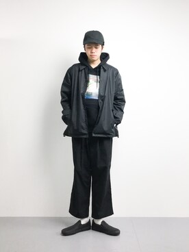 まっこいさんの「PYRAMID COACH JACKET」を使ったコーディネート