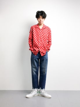 まっこいさん（メンズ・176cm）の冬コーディネート