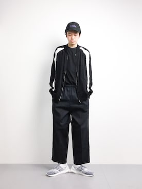 「UNDEFEATED (アンディフィーテッド)のアイテム」を使った、まっこいさん(メンズ・176cm)の冬コーディネート