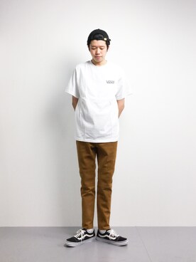 「UNDEFEATED (アンディフィーテッド)のアイテム」を使った、まっこいさん(メンズ・176cm)の冬コーディネート