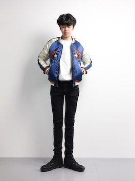 まっこいさん（メンズ・176cm）の冬コーディネート