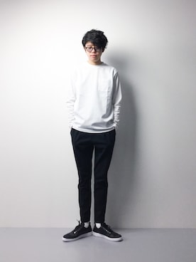 まっこいさん（メンズ・176cm）の冬コーディネート