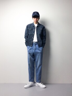 「VICTIM（ヴィクティム）のアイテム（ブルゾン）」を使った、まっこいさん（メンズ・176cm）の冬コーディネート