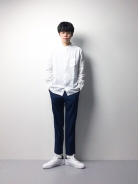 まっこいさん（メンズ・176cm）の冬コーディネート