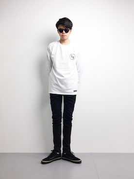 まっこいさん（メンズ・176cm）の冬コーディネート