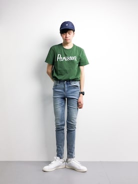 まっこいさん（メンズ・176cm）の冬コーディネート