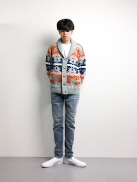 まっこいさん(メンズ・176cm)の冬コーディネート