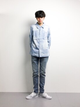 まっこいさん（メンズ・176cm）の冬コーディネート