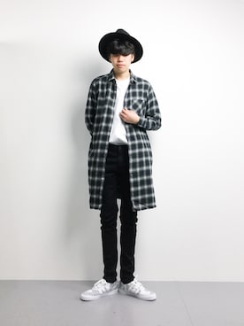 まっこいさん（メンズ・176cm）の冬コーディネート