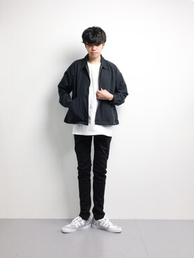 「CASPER JOHN（キャスパージョン）のアイテム（その他アウター）」を使った、まっこいさん（メンズ・176cm）の冬コーディネート