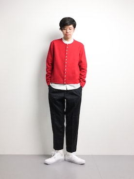 まっこいさん（メンズ・178cm）の春コーディネート