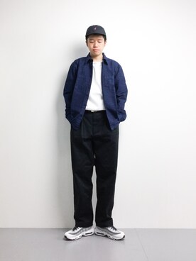 まっこいさん(メンズ・178cm)の春コーディネート