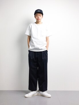 まっこいさん（メンズ・178cm）の春コーディネート