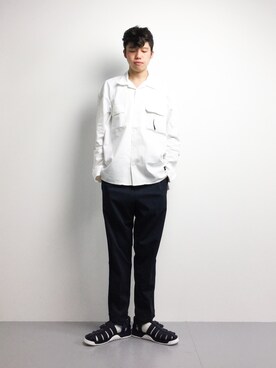 まっこいさん（メンズ・178cm）の春コーディネート