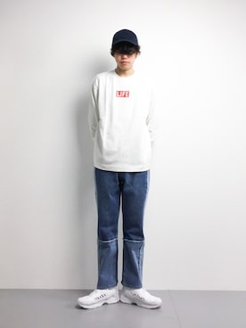 まっこいさん(メンズ・178cm)の春コーディネート