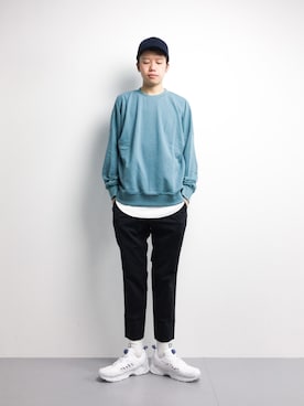 まっこいさん（メンズ・178cm）の春コーディネート