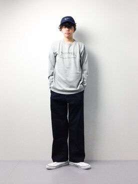 「FREAK'S STORE（フリークスストア）のアイテム（シューズ）」を使った、まっこいさん（メンズ・178cm）の春コーディネート