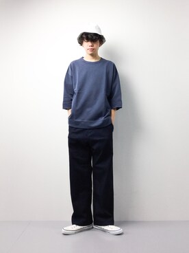 「FREAK'S STORE（フリークスストア）のアイテム（シューズ）」を使った、まっこいさん（メンズ・178cm）の春コーディネート