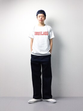 「FREAK'S STORE（フリークスストア）のアイテム（シューズ）」を使った、まっこいさん（メンズ・178cm）の春コーディネート