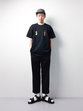 「FREAK'S STORE（フリークスストア）のアイテム（シューズ）」を使った、まっこいさん（メンズ・178cm）の春コーディネート