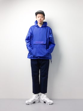 まっこいさん（メンズ・178cm）の春コーディネート