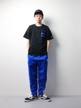 「UNDEFEATED (アンディフィーテッド)のアイテム」を使った、まっこいさん(メンズ・178cm)の春コーディネート