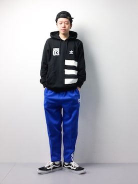 「ELEVEN PARIS（イレブンパリ）のアイテム」を使った、まっこいさん（メンズ・178cm）の春コーディネート