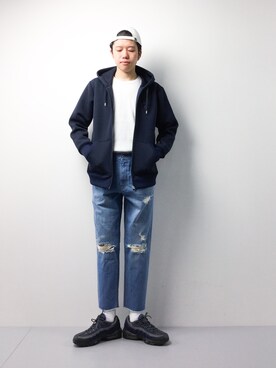 「FREAK'S STORE（フリークスストア）のアイテム（シューズ）」を使った、まっこいさん（メンズ・178cm）の春コーディネート