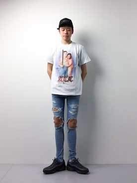「FREAK'S STORE（フリークスストア）のアイテム（シューズ）」を使った、まっこいさん（メンズ・178cm）の春コーディネート