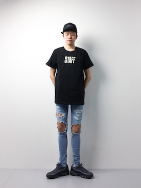 「FREAK'S STORE（フリークスストア）のアイテム（シューズ）」を使った、まっこいさん（メンズ・178cm）の春コーディネート