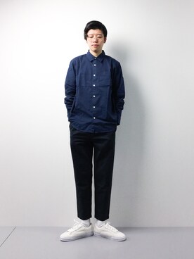 まっこいさん（メンズ・178cm）の春コーディネート