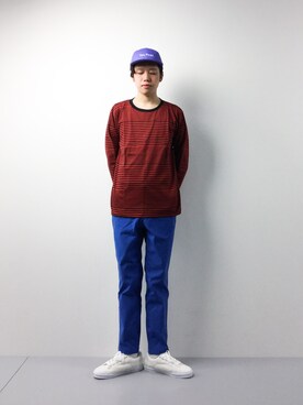 まっこいさん（メンズ・178cm）の春コーディネート