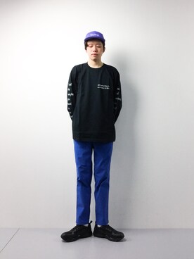 まっこいさん（メンズ・178cm）の春コーディネート