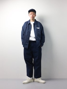 「VANS（バンズ）のアイテム（ジャケット/アウター）」を使った、まっこいさん（メンズ・178cm）の春コーディネート