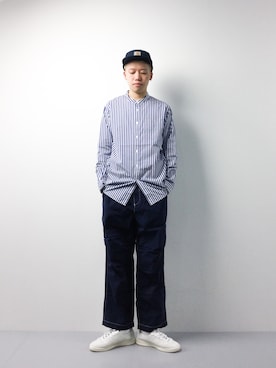 「Carhartt WIP（カーハートダブリューアイピー）のアイテム（帽子）」を使った、まっこいさん（メンズ・178cm）の春コーディネート