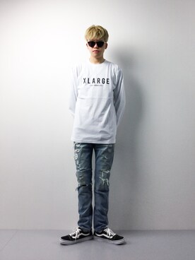 まっこいさん（メンズ・178cm）の春コーディネート