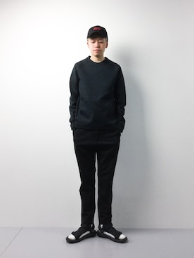 「CASPER JOHN（キャスパージョン）のアイテム（帽子）」を使った、まっこいさん（メンズ・178cm）の春コーディネート