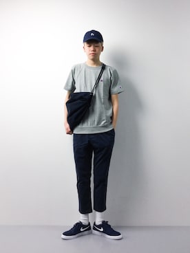 まっこいさん（メンズ・178cm）の春コーディネート