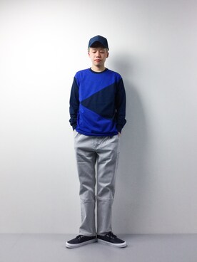 「FREAK'S STORE（フリークスストア）のアイテム（シューズ）」を使った、まっこいさん（メンズ・178cm）の春コーディネート