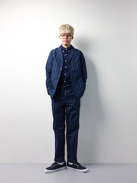 「URBAN RESEARCH Sonny Label（アーバンリサーチサニーレーベル）のアイテム（テーラードジャケット）」を使った、まっこいさん（メンズ・178cm）の春コーディネート
