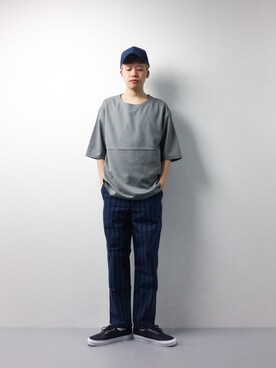 「FREAK'S STORE（フリークスストア）のアイテム（シューズ）」を使った、まっこいさん（メンズ・178cm）の春コーディネート