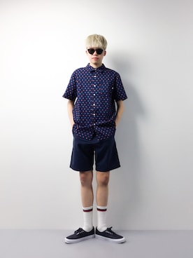 「FREAK'S STORE（フリークスストア）のアイテム（シューズ）」を使った、まっこいさん（メンズ・178cm）の春コーディネート